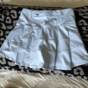 Light Blue Pleated Tennis Skirt